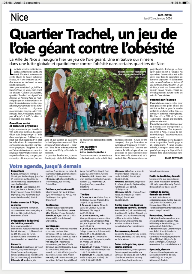 Nice-Matin - JEU BOUGE +