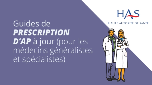 Faciliter la prescription de l'activité par les médecins : le nouveau guide de la HAS