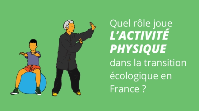 Un rapport du Ministère de la Transition Écologique qui promeut le sport santé