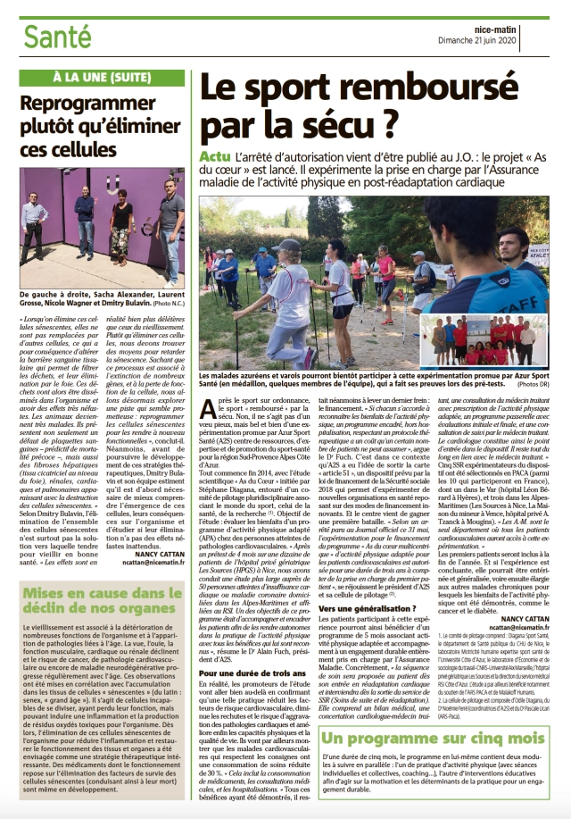 Nice-Matin - As du Coeur