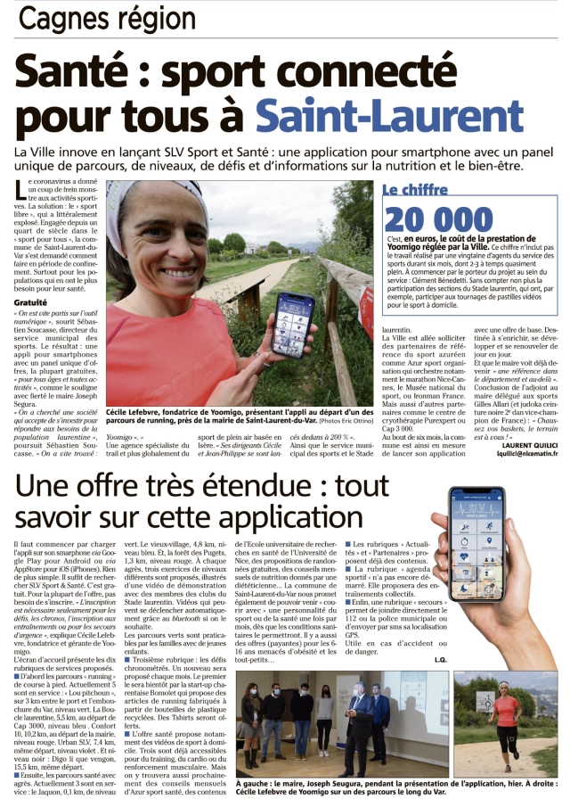 Nice-Matin - Saint-Laurent-du-Var Sport Santé