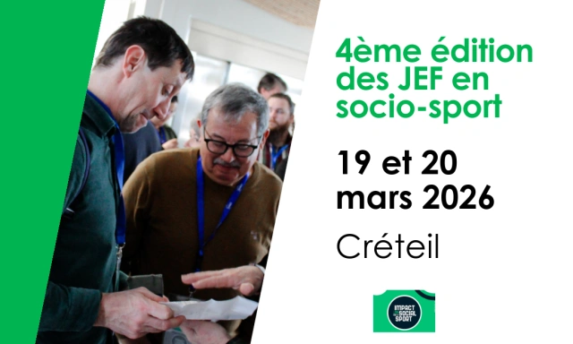 4ème édition des Journées nationales d’Etude et de Formation en socio-sport