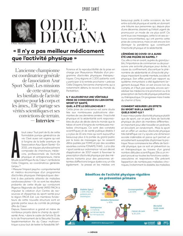 Heroes Magazine - Azur Sport Santé
