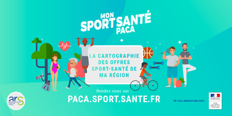 Lancement du site  « Mon sport santé Paca » : trouvez l’activité physique adaptée à votre santé ou à celle de vos patients !