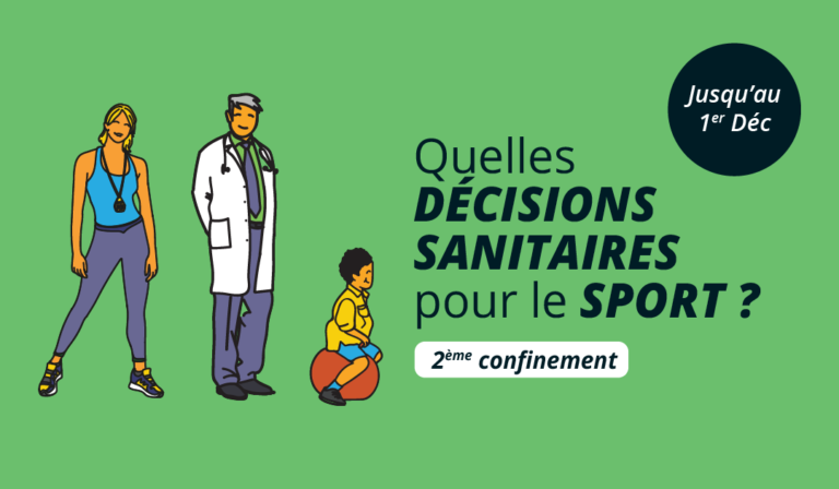 Activité physique et 2ème confinement : résumé des décisions sanitaires