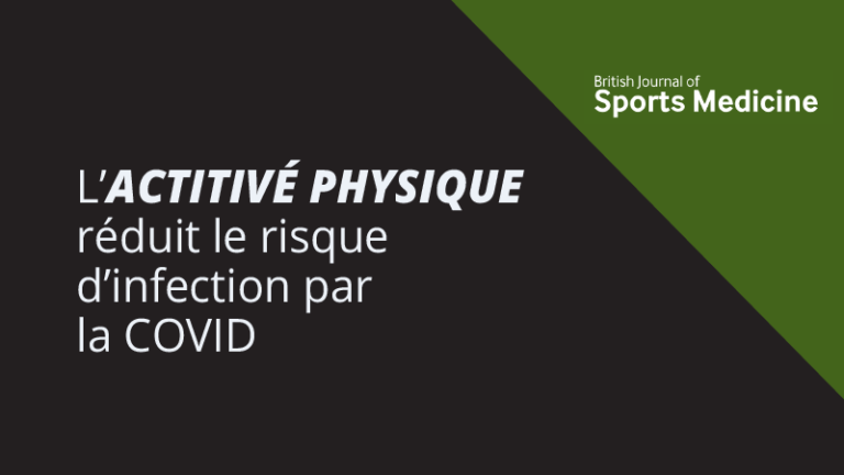 A quel niveau d’activité physique a-t-on le moins de risque d’infection par la covid ou de risques associés (hospitalisation, forme grave etc…)?