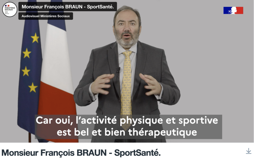 François Braun Assises nationales sport santé strasbourg oct 2022