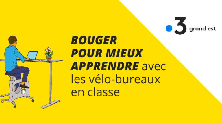 Des vélos-bureaux pour pédaler en classe et canaliser l’énergie débordante des élèves