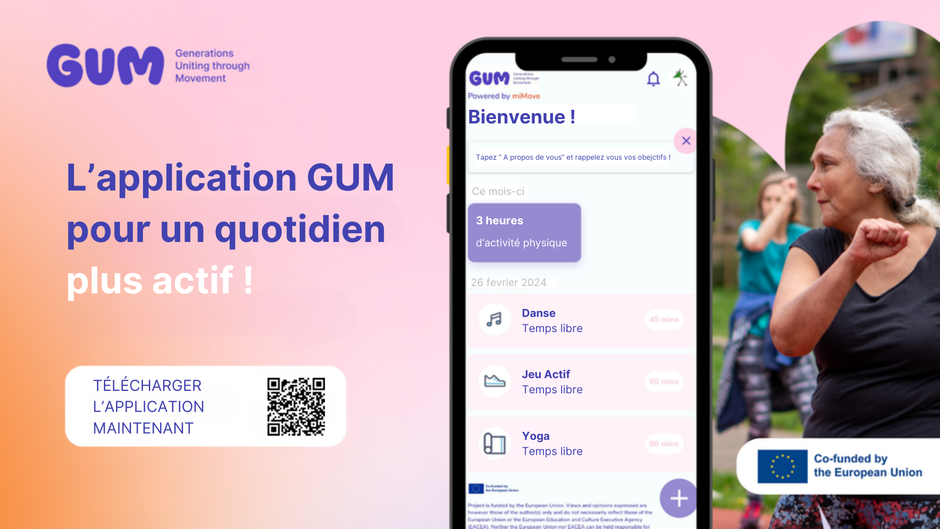 GUM app - site web