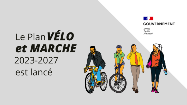 Lancement du plan vélo et marche 2023-2027