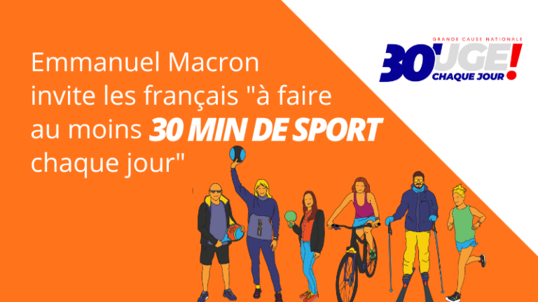 À 200 jours des Jeux de Paris 2024, Macron nous invite à bouger !