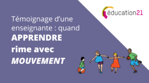 Témoignage enseignante : apprendre en mouvement