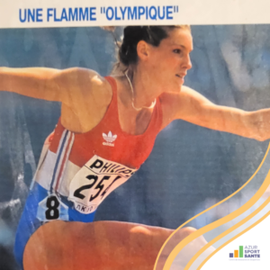 Odile Diagana JO de Barcelone Une flamme Olympique