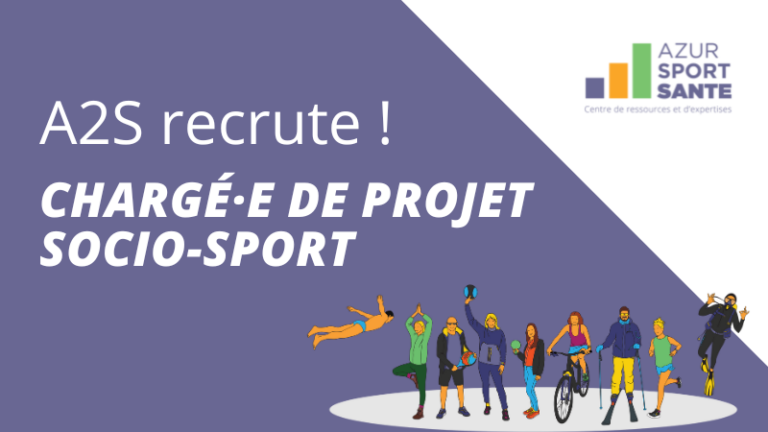 A2S RECRUTE – CHARGÉ·E DE PROJET SOCIO-SPORT (h/f)